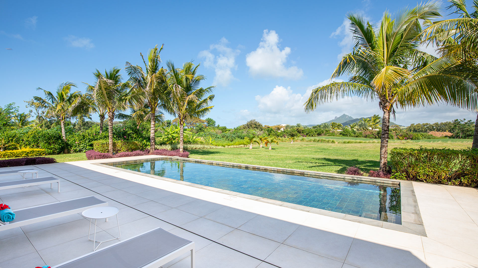 Master bedroom with king bed